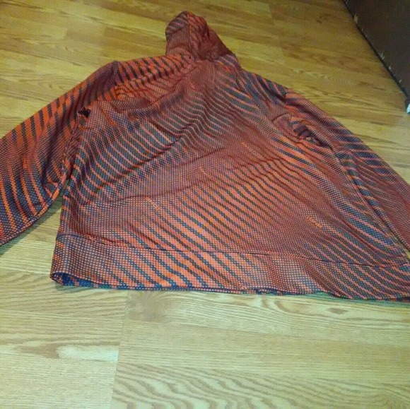 Men's Orange and Gray And1 Jacket - Picture 2 of 2